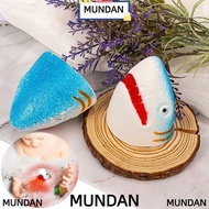 MUNDAN Jaws Bath Bomb, Shark Pattern Sea Animal Bubble Bath Bombs Shark Bath Bomb, Easy to Clean Del