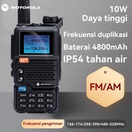 HT HandyTalkie Motorola Walkie Talkie Murah X6 Dual Band VHF/UHF Type C charging Mini handheld radio