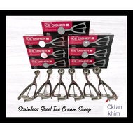 Minex Brand Heavy Duty Stainless Steel Ice Cream Scoop / Skop Ais Krim Keluli Tahan Lama Jenama Mine