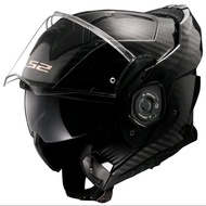 LS2 HELMET ADVANT X CARBON GLOSSY | HELM MOTOR MODULAR FLIP UP | HELM FULL HALF FACE BIKERS | LS2