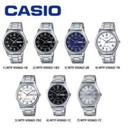 [2YEARS WARRANTY] Casio Watch MTP-V006D Men Watch MTP-V006D-1B2 MTP-V006D-2B MTP-V006D-7B MTP-V006D-