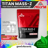 Agym Nutrition TITAN MASS-Z - HALAL- Weight Mass Gainer 2kg - 20servings After meal