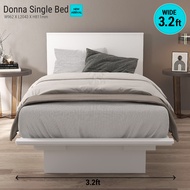 Synergy House Donna Single Bed 3.2ft wide - 3 Colours - Katil Bujang Single 3 Warna