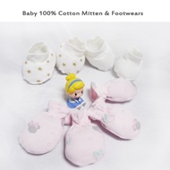 Baby Cotton Mitten &amp; Socks, Newborn Infants Baby Hand Glove Anti Scratch &amp; Baby Footwear
