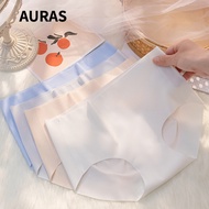 AURAS Ice Silk Panties - Lightweight & Breathable Summer Briefs-8913