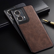 Case for Motorola Moto G85 G55 G45 G35 5G slim premium PU leather funda Business Style Case Cover fo