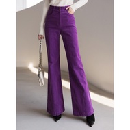 bootcut pants slack bootcut woman seluar bootcut woman Autumn/Winter Corduroy Flared Pants - High Wa