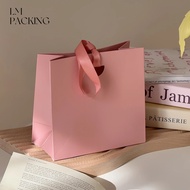 Custom High Quality Paper Tote Exquisite Jewelry Gift Bags With Handles Party Favor Birthday Wedding