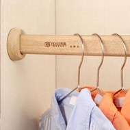 》香樟木衣柜掛衣桿橫桿大衣櫥內實木衣通里的木頭桿子木質固定掛桿