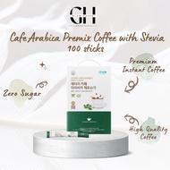 Atomy Arabica Premix Coffee Stevia 100 Sticks | Low-Calorie Arabica Coffee | Sugar-Free
