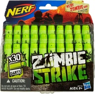 Nerf Zombie Strike 30 ct Darts (Prepper Pack!) (6-30 Unit Packs, 180 Rounds Total)