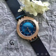 [Original] 2651LDBURBU Alexandre Christie Passion Women Diamond Watch