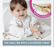 Bibabo 英國直送最新一代防水圍兜 飯衣Waterproof Bib apron BLW