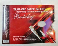 Berkeley Tear-Off Paper Palette 9x12 25heets