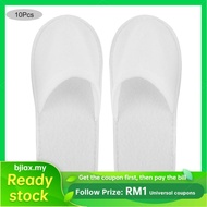 Bjiax 10 Pairs High Quality Disposable Slippers Travel Hotel Slipper SPA Guest