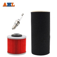 AHL Motorcycle Air Filter & Oil Filter & Spark Plug For YAMAHA Grizzly 600 YFM600 YFM600F YFM600FWA 