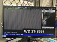 (檢測圖)WD 黑標 1TB 1T WD1003FZEX 硬碟 桌上型 內建式 3.5吋 機械硬碟(8SS) 次數時數低