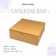 Kraft BOX/Brown BOX 20 X 20 - Selling PER 10 PCS