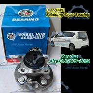 Perodua Alza Old 2009~2022 Rear Wheel Bearing Belakang Tayar Bearing Brand WB