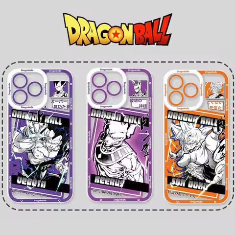 D-Dragon Ball Goku Silicone Case for Xiaomi Redmi Note 15 14 13 Pro Plus 12 11 10 14S 13S 12S 11S 10