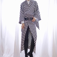 Baby House - Retro Checkerboard Design Inspired by Traditional Japanese Yukata & Kimono