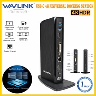 Wavlink USB-C Triple Display Universal Docking Station Working Online and Online Class Companion wit