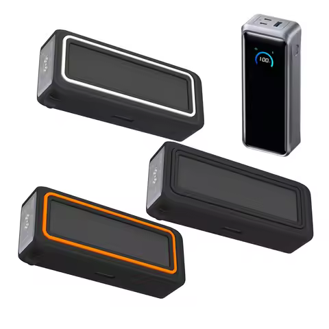 Full-Body Shockproof Cover for Anker Prime 26K 300W Power Bank Portable Charger Silicone Cover Silic