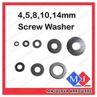 Flat Washer Plain Washer Gaskets Plain Washer 4mm / 5mm / 8mm / 10mm / 14mm 1PCS