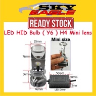 LED HID Bulb ( Y6 ) H4 Mini lens