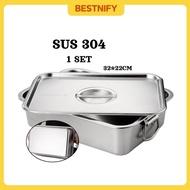 Extra thick Buffet Embossed Buffet Tray Set Buffet Food Tray Serving Tray Food Pan Kenduri Set Cater