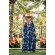 (A) KAFTAN  Aloha Hawaii Beach Dress girl fashion Spring And Summer Floral Dress .PHOTOSHOOT