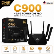 C900 Modem 4G Unlimited Data Bypass Hotspot Home Router WiFi All Operator Router SIM Card CPE Type C