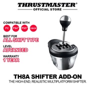 Thrustmaster TH8A Add-On Shifter, 100% Metal Racing Gear, H-Pattern & Sequential Mode, Magnetic Sens