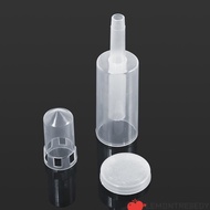 LEMONTRE8EDY 4pcs Check Valve Airlock, Fits Standard Stoppers Twin Bubble Grommet One Way Exhaust Va