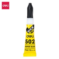 Keo 502 DELI Siêu Dính Cực Mạnh - Hồ Nước - 8 lọ/vỉ - E7146