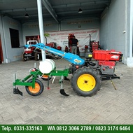 Traktor 101 + Mesin Diesel ZR195 + Rotary + Pemasang Plastik Mulsa