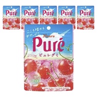 Kanro 甘樂 Pure 鮮果實軟糖 櫻桃汽水口味 6個 52g