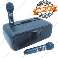 Premium KTV SDRD SD318 Karaoke Bluetooth Speaker SD-318 Wireless Microphone Mic Stereo Bass with Coaxial Optical Input