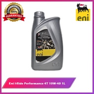 Eni i-Ride Performance 4T 10W40 Semi Synthetic Motorcycle Engine Oil (1L)
