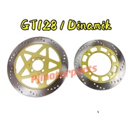 MODENAS GT128 / DINAMIK 120 / DINAMIK120 / GT 128 - FRONT & REAR DISC BRAKE PLATE / DEPAN & BELAKANG
