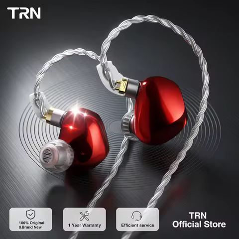 TRN VX Pro+ 8BA+1DD Hybrid In Ear Earphones IEM Technology HIFI Monitor Running Headphones Earplug H