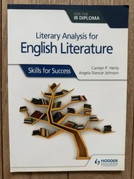 Literary Analysis for English Literature IB Diploma Skills for Success by Hodder
