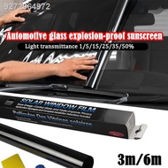 3m Tint Film Window For Car VLT 1% Roll Dark Shade Daytime Privacy Heat Control Anti UV(car cover)
