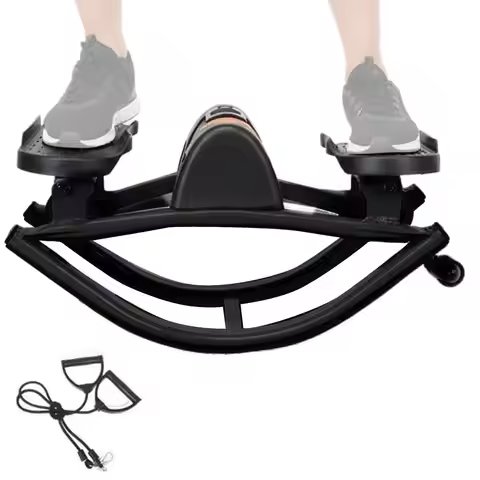 Rock Stepper Workout Equipment Portable Silent Lateral Stepper Machine for Home Apartment Dorm Offic