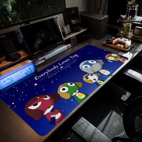 Keroro Mouse Pad Keyboard Mouse stitch Mouse pad,Gaming Accessories,Long Desk Mats,PC Parts XXL90x40