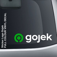 Sticker cutting logo gojek ojek online car motorbike vgameshop