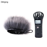 BLING Furry Indoor Outdoor Microphone Windscreen Fit for Zoom H1N Handy Recorder