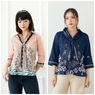 Women's batik Clothes/batik Tops/batik blouse/Women's batik Clothes/Women's batik/068