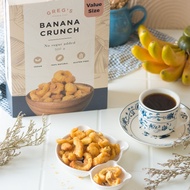GREG'S Banana Crunch Gluten Free Vegan Indonesia Halal Snack