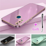 Gold Edge VIVO Y11 2019 VIVO 1906 plating Phone Case Soft Silicone case For VIVO Y11 2019 VIVO 1906 